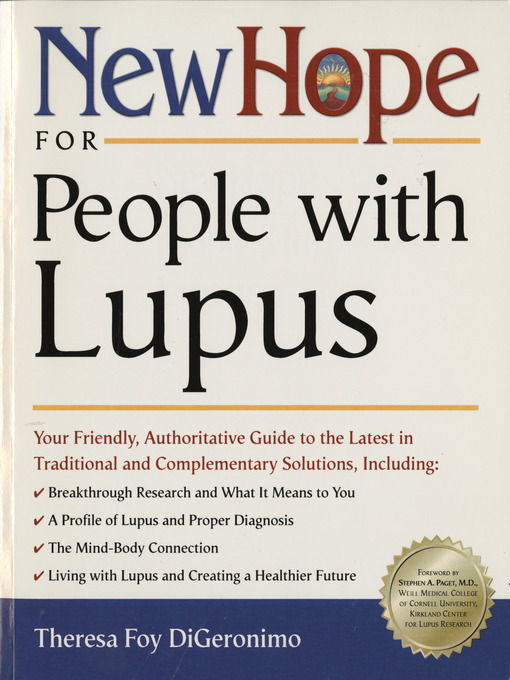 Title details for New Hope for People with Lupus by Theresa Foy Digeronimo - Available